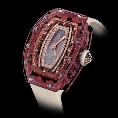 women richard mille watch price|richard mille pink watch price.